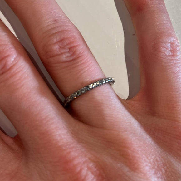 Ritani slim diamond stackable band size 5.5 - Picture 2 of 7